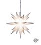Mini-ster; kunststof; 8 cm; wit